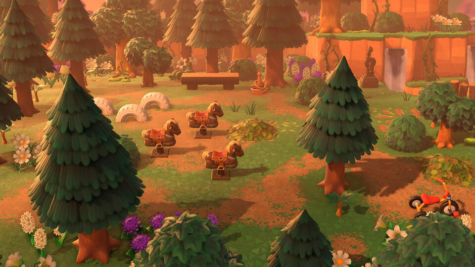 Abandonned playground