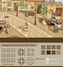 Beige snow path (brick)