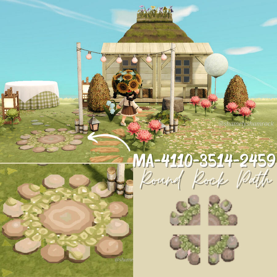 Shamely's grass & rock design pattern - MA-4110-3514-2459