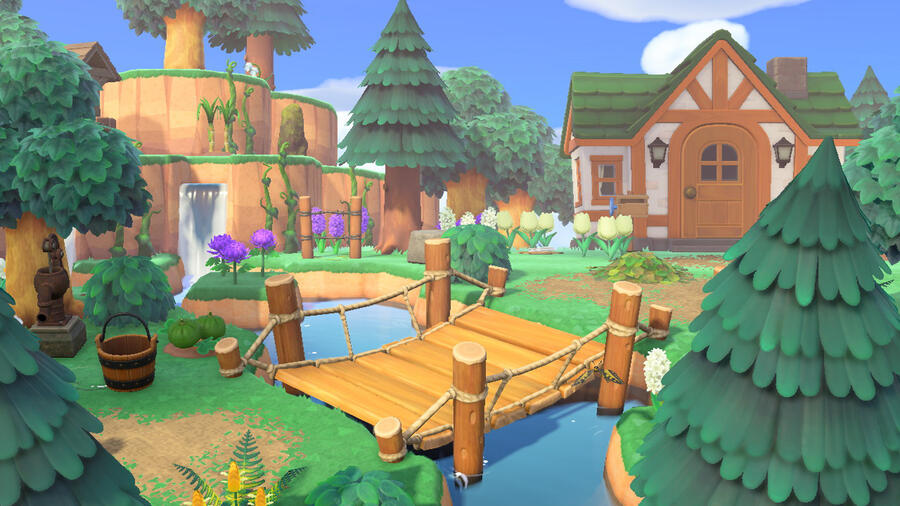 A screenshot of Faemyra, Shamely's island accomplished in 30 days without online