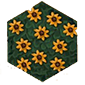 Sunflower bush