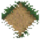 Diamond grass patch